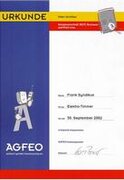 Silber Zertifikat AGFEO